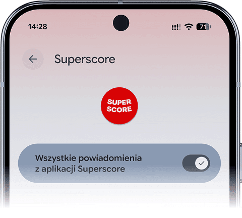 Włącz powiadomienia w aplikacji i systemie